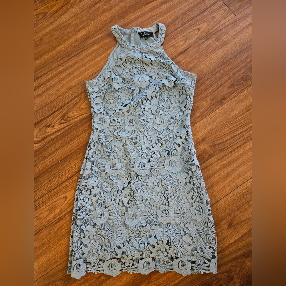 Lace Seafoam Bridesmaid Dress